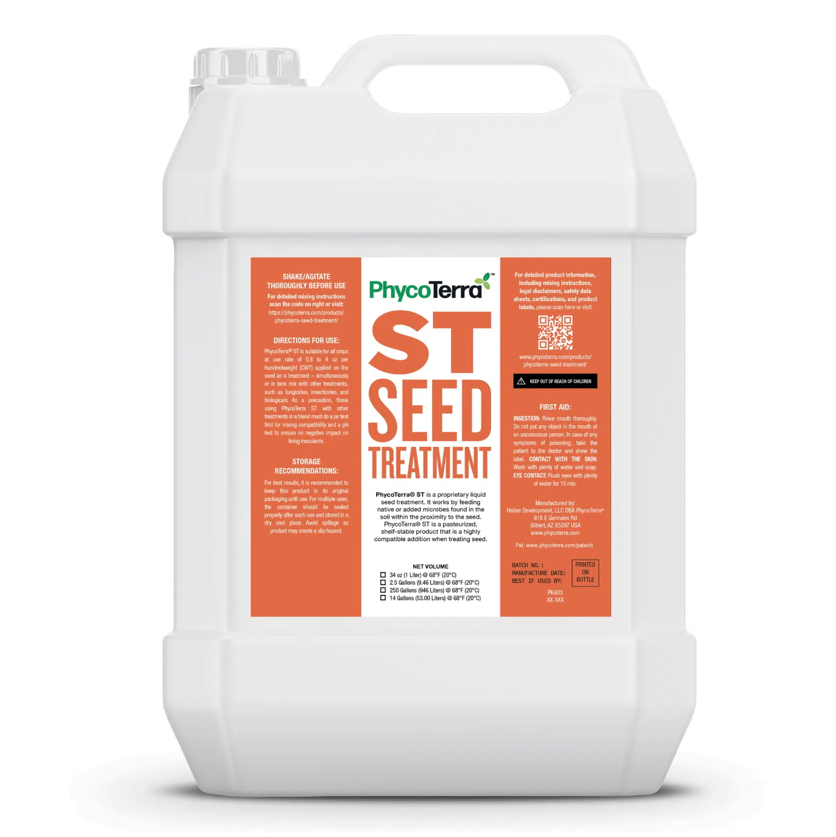 PhycoTerra microbial food for seed treatment